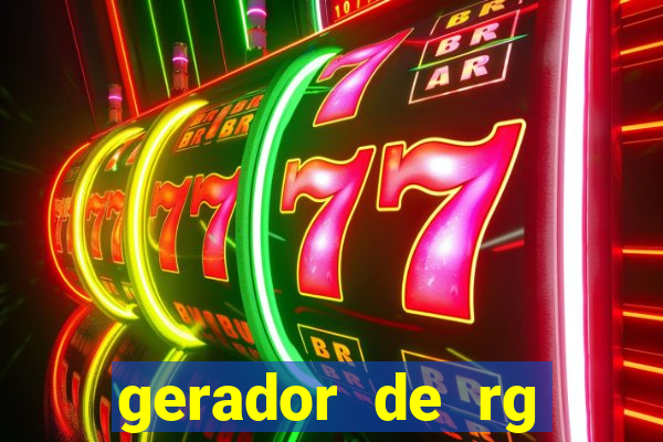gerador de rg frente e verso